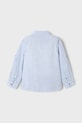 Chłopiec Mayoral koszula bawełniana dziecięca 3118.5D.Mini.PPYA niebieski