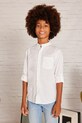 Παιδικό βαμβακερό πουκάμισο Mayoral casual λευκό 6141.7B.Junior.PPYA