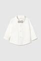 Бавовняна сорочка для немовля Mayoral Newborn довгий бежевий 1102.1F.Newborn.PPYH
