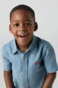Otroška bombažna srajca Levi's SS WOVEN SHIRT 8EH426