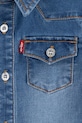 Băieți Levi's cămașă de bumbac pentru copii MY FIRST BARSTOW 6EM335 albastru