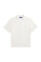 Дитяча лляна сорочка Polo Ralph Lauren casual білий 323964585001