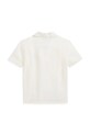 Polo Ralph Lauren cămașă de in pentru copii 322964585001 alb SS25