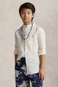 Дитяча лляна сорочка Polo Ralph Lauren casual білий 323964592002