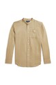 Polo Ralph Lauren camicia di lino per bambini biancheria marrone 323964592003