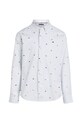Tommy Hilfiger koszula z elastanem niebieski KB0KB09796.PPYA