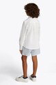 Tommy Hilfiger cămașă de bumbac pentru copii alb KB0KB09551.128.176.PPYA