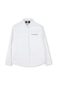 Дитяча бавовняна сорочка Karl Lagerfeld casual білий Z30421.162.174