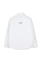 Дитяча бавовняна сорочка Karl Lagerfeld Z30421.162.174 білий SS25