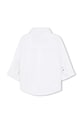 Bavlnená košeľa pre bábätká BOSS J52087.86.94 biela SS25
