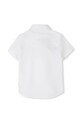 BOSS koszula bawełniana niemowlęca J52089.86.94 biały SS25