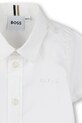 Chłopiec BOSS koszula bawełniana niemowlęca J52089.86.94 biały