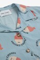 Băieți Bobo Choses camasa de bumbac pentru copii Morning Egg 125AC026 albastru
