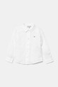 Льняная рубашка для младенцев Emporio Armani casual белый 8NHC02.3NEEZ