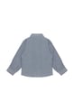 Fiú Donsje gyerek vászon ing Leom Linen Shirt 4096600 kék