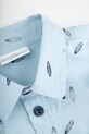 Băieți Coccodrillo cămașă de bumbac pentru copii WC5136201HBK albastru