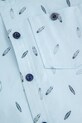 Coccodrillo cămașă de bumbac pentru copii albastru WC5136201HBK