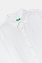 CHLAPEC Dětská bavlněná košile United Colors of Benetton 5DGXCQ00T.G.Reprop.PPYA bílá
