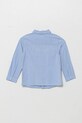 Детска памучна риза United Colors of Benetton 5DGXGQ00I.P.Reprop.PPYA син SS25