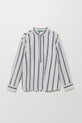 United Colors of Benetton camicia di lino per bambini biancheria beige 52VMCQ03V.G.Seasonal