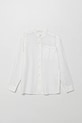 Παιδικό λινό πουκάμισο United Colors of Benetton μακρύ λευκό 5IPVCQ03T.G.Seasonal