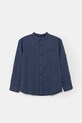 Дитяча лляна сорочка United Colors of Benetton casual темно-синій 5IPVCQ03T.G.Seasonal
