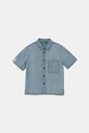 Μωρό βαμβακερό πουκάμισο United Colors of Benetton casual μπλε 53Z9GQ02P.P.Seasonal