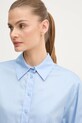 Хлопковая рубашка Calvin Klein голубой K20K208068