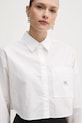 Calvin Klein Jeans koszula bawełniana biały J20J225078