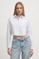 Calvin Klein Jeans koszula bawełniana niebieski J20J225078