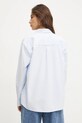 Îmbrăcăminte Tommy Jeans camasa din bumbac DW0DW19358 albastru