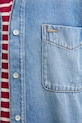 Rifľová košeľa Tommy Jeans DW0DW19855 modrá