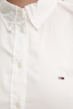 Tommy Jeans camasa din bumbac DW0DW19890 bej