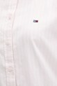 Tommy Jeans koszula bawełniana DW0DW19890 różowy