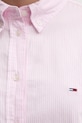 Tommy Jeans koszula bawełniana DW0DW19890 różowy