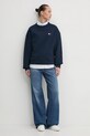 Хлопковая рубашка Tommy Jeans DW0DW19890 голубой SS26