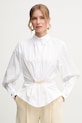 Elisabetta Franchi koszula bawełniana biały CA04851E2