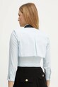 Abbigliamento Elisabetta Franchi camicia in cotone CA10251E2 blu