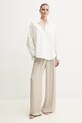 Бавовняна сорочка Forte Forte 13605.my.shirt білий SS25