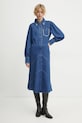 Джинсовая рубашка Bruuns Bazaar BBW4231 голубой SS25