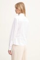 Oblačila Bombažna srajca MSGM 3841MDE14X.257100 bela