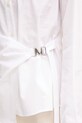 Bombažna srajca MSGM 3841MDE14X.257100 bela