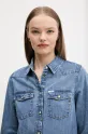 Traper košulja Guess Jeans plava W5RH35.D5M81