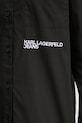 Хлопковая рубашка Karl Lagerfeld Jeans A1W11001 чёрный
