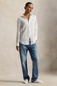 Odzież Polo Ralph Lauren koszula lniana 211970730 biały
