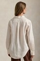 Polo Ralph Lauren koszula lniana 211970730 beżowy AW25
