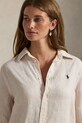 Polo Ralph Lauren koszula lniana beżowy 211970730