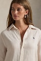 Polo Ralph Lauren koszula lniana beżowy 211970730