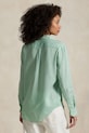 Polo Ralph Lauren camicia di lino 211970730 verde SS26