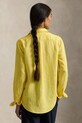 Polo Ralph Lauren koszula lniana 211970730 żółty AW25